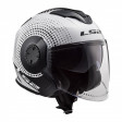 Шлем LS2 OF570 Verso Spin White Black
